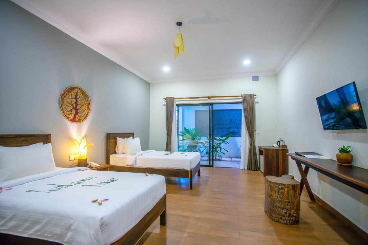 Gz Angkor Boutique Hotel Sziemreap Kültér fotó