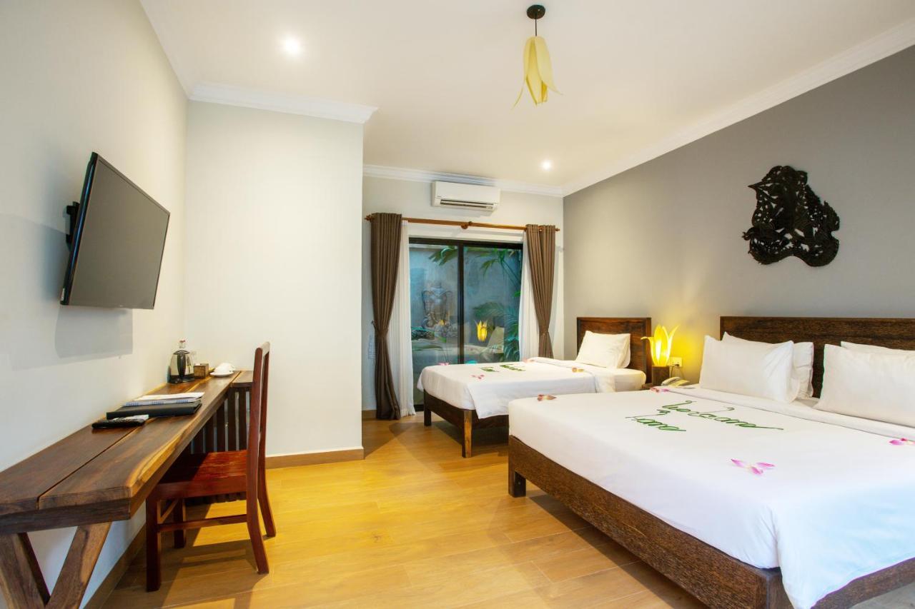 Gz Angkor Boutique Hotel Sziemreap Kültér fotó