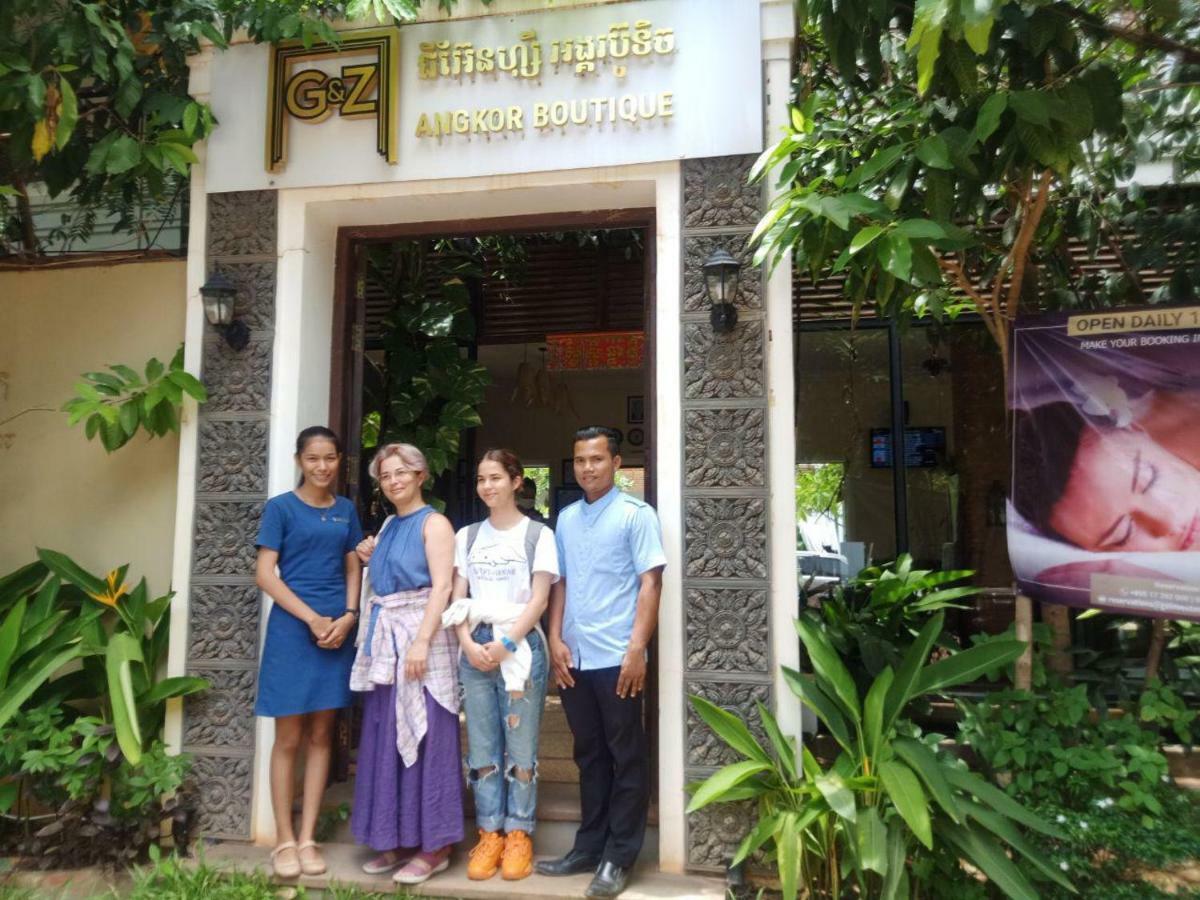 Gz Angkor Boutique Hotel Sziemreap Kültér fotó